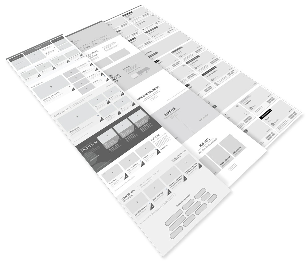 Examples of the designs made for this consultancy firm on desktop and mobile.